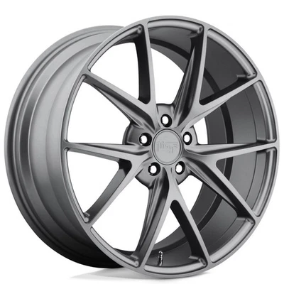 18x9.5" Niche Wheels M116 Misano Anthracite Rims Foto 1 de 4