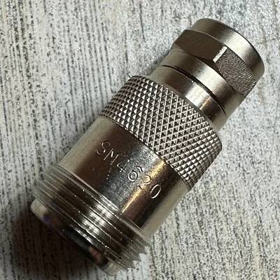 Fairview 50 Ohm N Female (Jack) to 75 Ohm F Male (Plug) Adapter SKU: SM4620 - Image 1 of 4