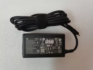 Original HP 65W 20V 3.25A TPN-LA23 For HP EliteBook 860 G9 Laptop TYPE-C Charger - Picture 1 of 4