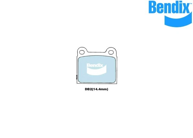 Bendix Brake Pad EURO For Porsche 924 75-89 2.0 Coupe DB2 EURO+ Foto 1 de 1