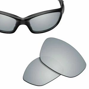 Lentes de repuesto polarizadas para chaqueta recta Oakley 2007 gafas de sol plateadas - Imagen 1 de 5