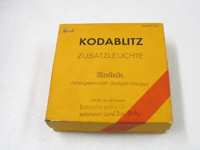 Luz de fotografía Kodak Kodablitz vintage con cable Foto 1 de 4