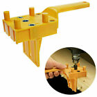Handheld Woodworking Doweling Jig Drill Guide Wood Dowel Drilling Hole Saw UK