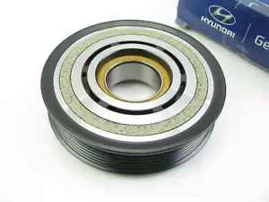 GENUINE BRAND NEW HYUNDAI ELANTRA 2011-2013 PULLEY ASSY - A/C COMPRESSOR - Picture 1 of 3