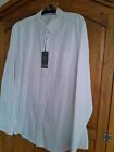 Mens White Slim Fit Oxford Shirt Size 2xl Long From Marks And Spencer BNWT