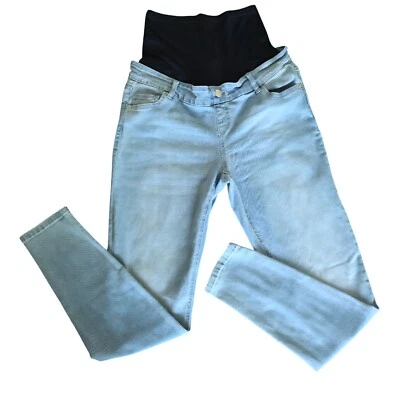 Time and Tru Maternity Jeans with Spandex Waist in Blue Size Small. - Image 1 of 4