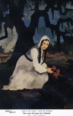 Colección Landry - La última novena para Gabriel de George Rodrigue, 8X10 Foto 1 de 2