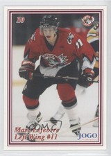 1999-00 Jogo Ottawa 67's Marc Lefebvre #10