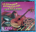 Mint And Oop 60 Memoria Musicales Del Mariachi  3 Cd Set Music Blanco Y Negro