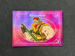 Cardsmiths Street Fighter Alpha Rainbow Holofoil Rolento #60 - Picture 1 of 2