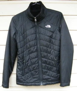 Chaqueta reversible The North Face Mossbud Swirl negra para mujer S/P - Imagen 1 de 5
