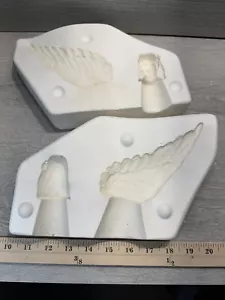 Stampo antiscivolo in ceramica con ali e testa angelo provinciale 994b - Foto 1 di 8