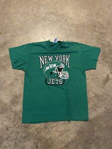 Rare New York Jets T shirt NFL Football short sleeve tee S-5XL cotton NH2851