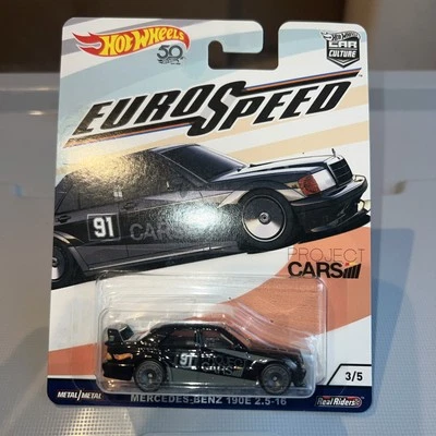 Lot Of 2 Hot Wheels Real Riders Mercedes-Benz 190E 2.5-16 One Has Crease See Pic - Image 1 of 4