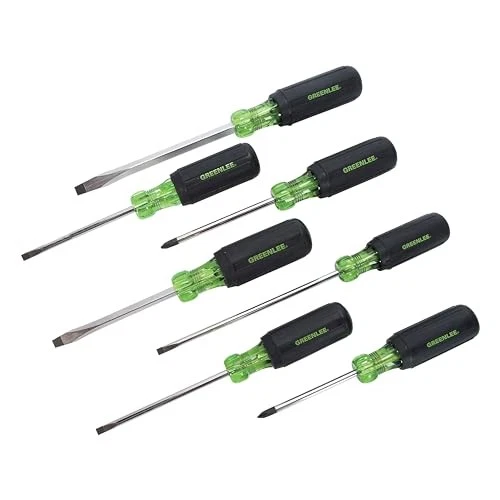 Greenlee 0153-02C Screwdriver Set, 7-Piece - Image 1 of 4