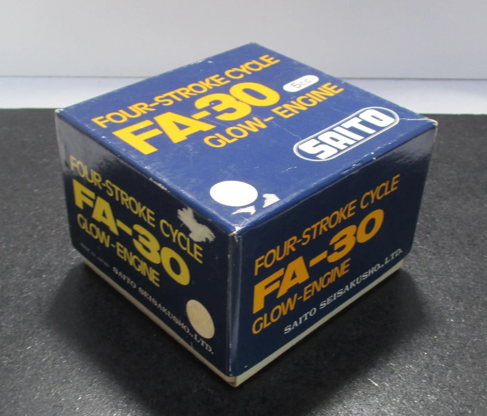 SAITO FA-30 Balancín Abierto 5cc 4 Tiempos Brillo Motor R/C para Aviones Nuevo f/s Foto 1 de 4