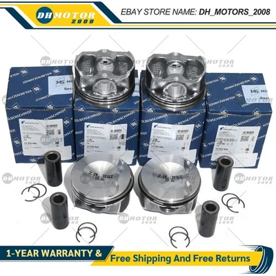 4x Oversized +0.5 Pistons Rings Φ83mm Φ23mm for VW GTI Audi A4 A5 A6 Q5 2.0 TFSI - Image 1 of 4