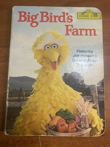 Sesamstraße - Big Bird’s Farm 1981 Tafelbuch - Bild 1 von 2
