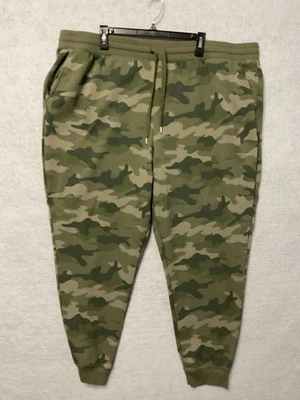 Pantalones deportivos Old Navy para mujer 3X Plus verde camuflaje polar salón Foto 1 de 4