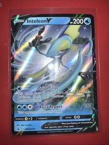 Inteleon V SWSH016 SWSH: Sword & Shield Promo Cards Holo - Picture 1 of 3