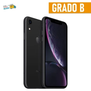 APPLE IPHONE XR 6,1" 64GB NOIR ÉCRAN 6,1" SMARTPHONE FACTURABLE TVA INCLUSE - Photo 1 sur 6