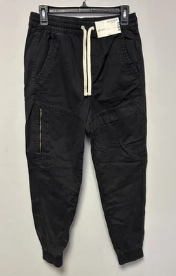 Arizona Jean Co Mens Flex Jogger Pants Skinny Fit Black Elastic Cuffs Sz S - Image 1 of 4