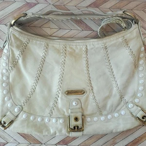 Isabella Fiore Whip Flashback Audra Leder Nieten Hobo Handtasche - LESEN - Bild 1 von 10