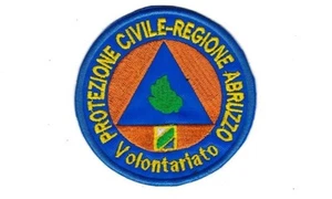 [Patch] Protection Civil Reg Abruzzo CM 8 Diameter Embroidered Patch - 558 - Picture 1 of 1