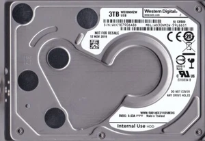 WD30NMZW-59LG6S1 s/n: WXC1E7 NOV 2019 Thailand 3TB USB 3.0 2.5" WESTERN DIGITAL - Picture 1 of 5