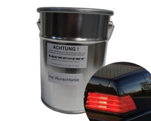 0,5L Spritzfertig Basislack geeignet für Mercedes Benz 040 Schwarz Autolack Tun - Bild 1 von 1