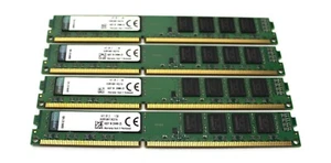 Kingston Value 32 GB (4x8GB) DDR3-1600 PC3-12800U KVR16N11K2/16 #311159 - Bild 1 von 2