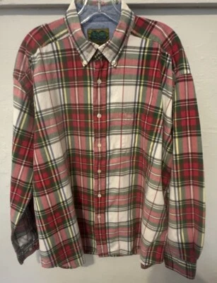 Flannel Men’s Native Habitat Planet Earth Long Sleeve Button Down  XXL 2XL 91131 - Image 1 of 4
