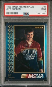 1993 MAXX Premier Plus Jeff Gordon #24 PSA 9 - NASCAR HOF - Picture 1 of 2