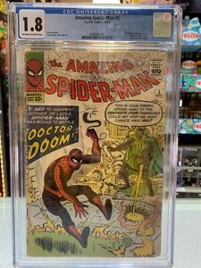 Amazing Spider-Man #5 “Doctor Doom” (Marvel Comics Spider-Man) *CGC Graded 1.8** - Picture 1 of 12