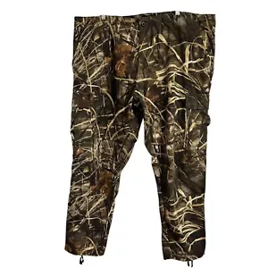 RedHead Mens Camo Hunting Cargo Pants SZ 2XL Adj Waist Drawstring Hem Pockets - Picture 1 of 9