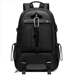 Large Expandable 80L Camping Backpack Shoe Compartment and USB Port Travel Bag - Picture 1 of 21
