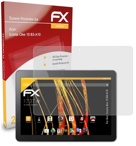 2x Lámina Protectora de Pantalla mate y antigolpes Acer Iconia One 10 B3-A10 - Imagen 1 de 9