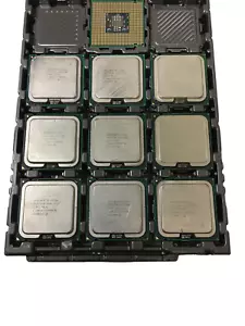 LOT OF 10 Intel Pentium Dual-Core E2140, SLA93, 1.60GHz/1M/800MHz,LGA775 CPU - Picture 1 of 3