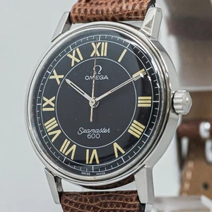 RARE *NEAR MINT* Vintage 1964 OMEGA Seamaster 600 Cal.501 Hand Winding Roman Men - Picture 1 of 15