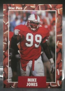 1991 Star Pics #106 - Mike Jones (North Carolina State) - Picture 1 of 1