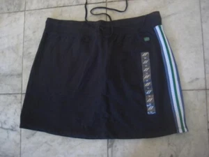 New sexy Navy BLUE draw string A-Line mini skirt by DKNY Size M FREE S&H - Picture 1 of 6