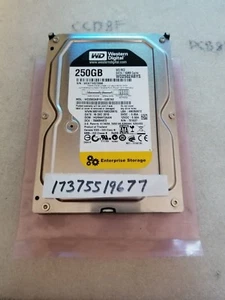 Western Digital 250GB WD2502ABYS-02B7A0 WD RE3 SATA/16MB CACHE HDD  - Picture 1 of 1