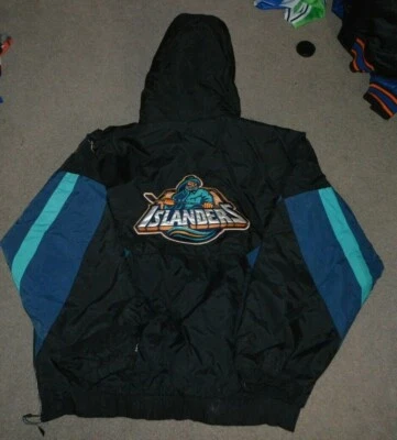 Vtg New York Islanders Starter Fisherman Pullover Jacket XL - Image 1 of 4