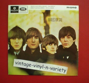 The Beatles ( BEATLES FOR SALE ) BRITISH EP 4 TRACKS MONO NM/NM LENNON/STARR - Picture 1 of 4