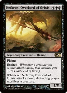*MRM* FR/VF Nefarox, Suzerain de Grixis / Nefarox Overlord MTG Magic M10+ - Picture 1 of 1