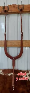 Nueva tachuela de caballo corte en Y cuello de pecho silla de montar aceite pesado - Imagen 1 de 3