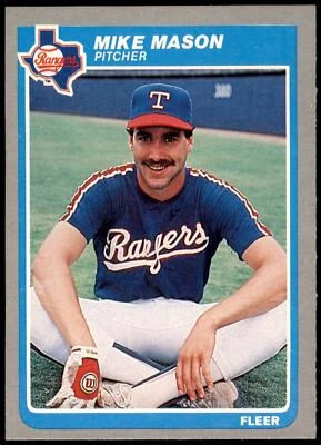 Mike Mason #562 1985 Fleer - Image 1 of 2