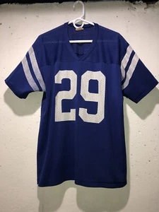RARE VINTAGE RAWLINGS Eric Dickerson #29 INDIANAPOLIS COLTS Blue Jersey ADULT XL - Picture 1 of 16