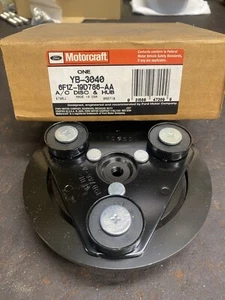 (MC50) 6F1Z-19D786-AA Factory OEM Ford A/C Disc and Hub - Picture 1 of 4