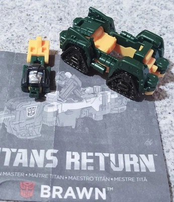 Transformers Titans Return BRAWN complete generations masters - Image 1 of 4
